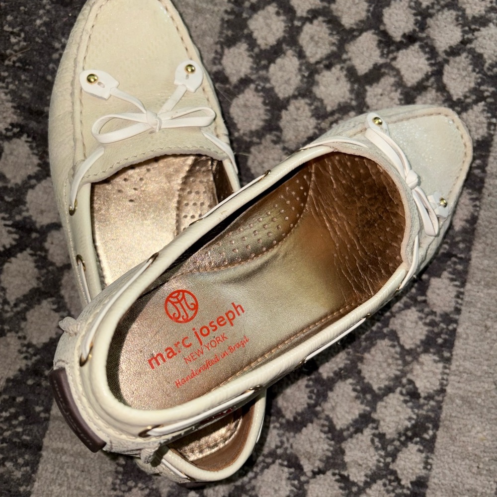 Marc Joseph Cream Loafers